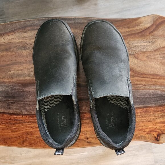 G.H. Bass & Co. Other - G.H. Bass and Co Men's 10 1/2 Wide Shoes Black Leather Comfortable Casual Office
